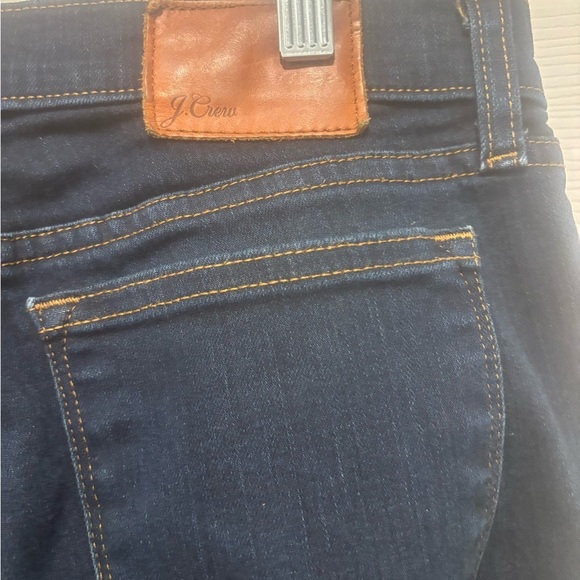 J. Crew Toothpick Skinny Jeans Size 28. Dark Wash, Style # B0755. - Picture 6 of 9